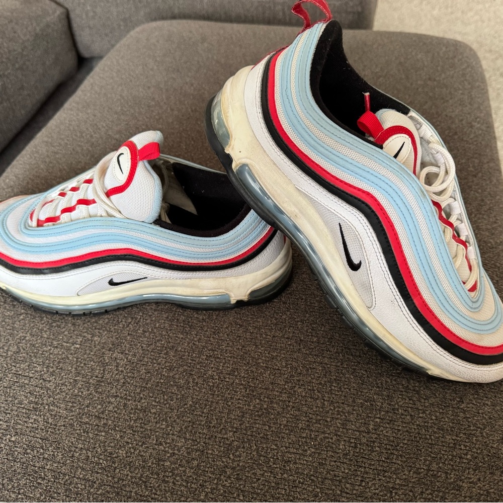 Nike Air Max 97 Red Blue White Sneakers